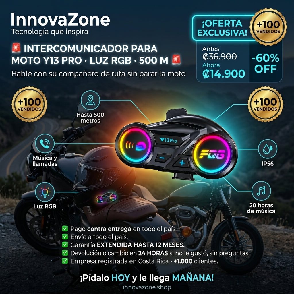 Intercomunicador para Moto Y13 Pro - oferta