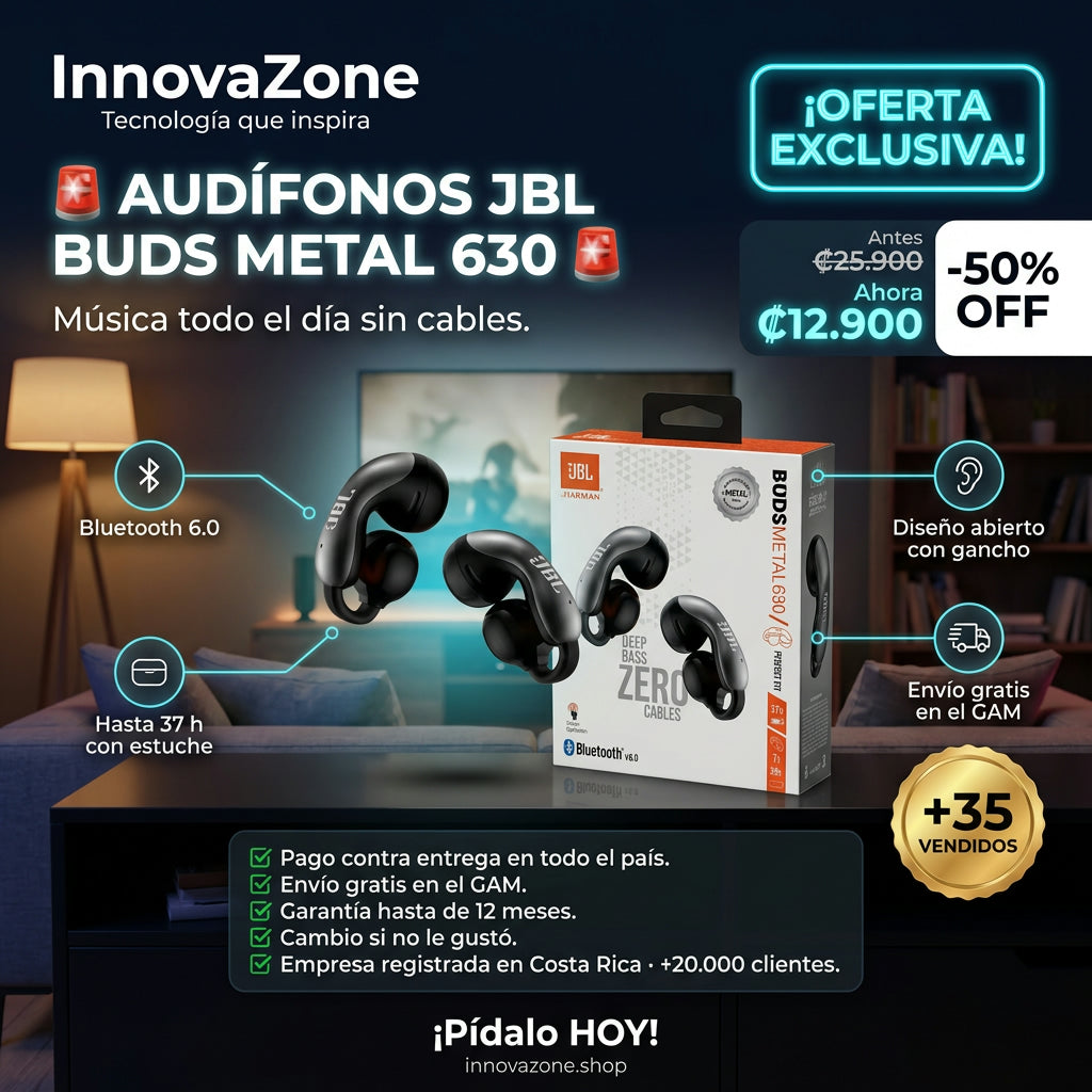 Audífonos JBL Buds Metal 630 - oferta