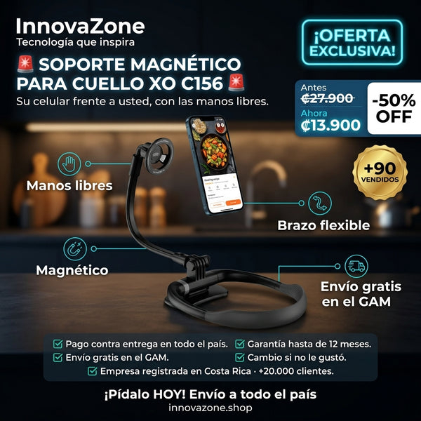 Soporte magnético para cuello XO C156 - oferta
