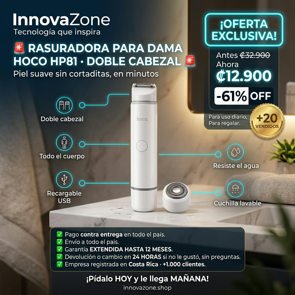 Rasuradora para Dama hoco HP81 - oferta
