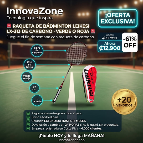 Raqueta de Bádminton Leikesi LX-313 - oferta