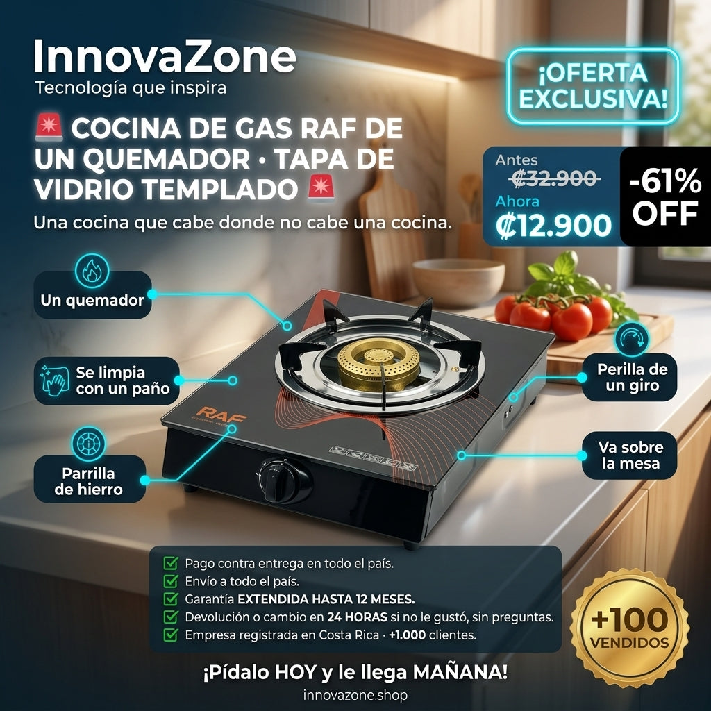 Cocina de Gas RAF de un quemador - oferta