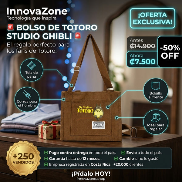 Bolso de Totoro Studio Ghibli - oferta