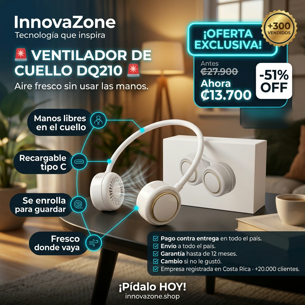 Ventilador de cuello DQ210 - oferta
