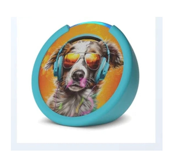 🔊 Parlante Inteligente Amazon Echo Pop Kids con Alexa — Perro Anthro