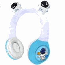 Audifono Diadema Peluche Astronauta Fm Bt Sd