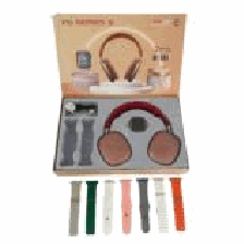 SET DE AUDIFONO P9 CON SMART WATCH SERIE 9 10 por color