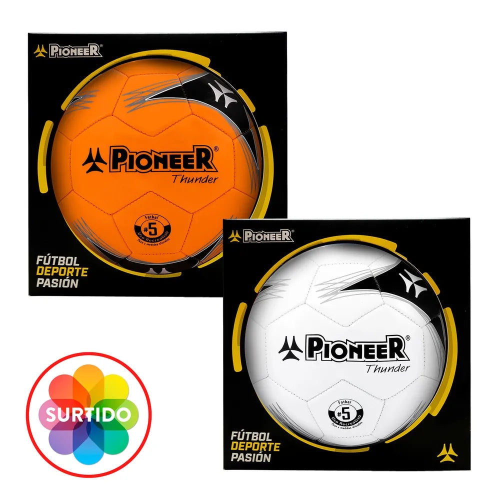 Balon Pionner Futbol Thunder - No.5