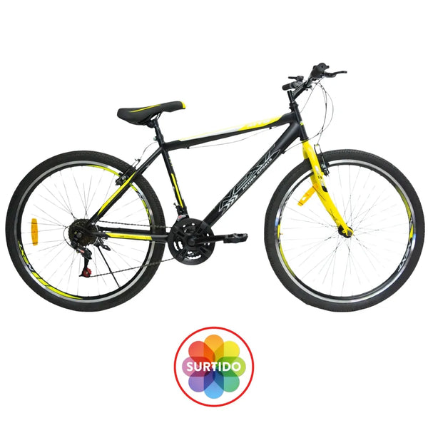 Bicicleta Racer Mtb 26 Steel Montana Edad Recomendada Mayores De 13 Años Modelo Wmrac269