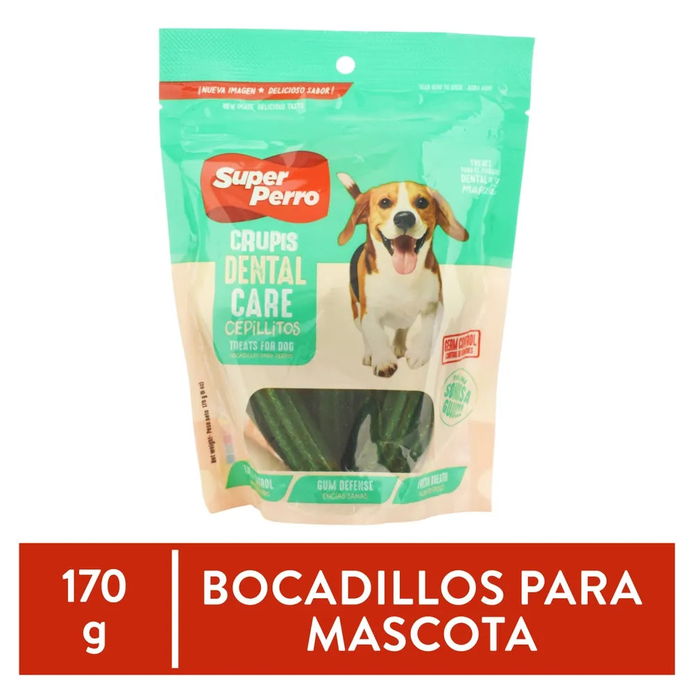 Bocadillo Super Perro Dental Care - 170 G