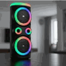 Bocina Ms 8X2 Rgb Fm Bt Mic Usb