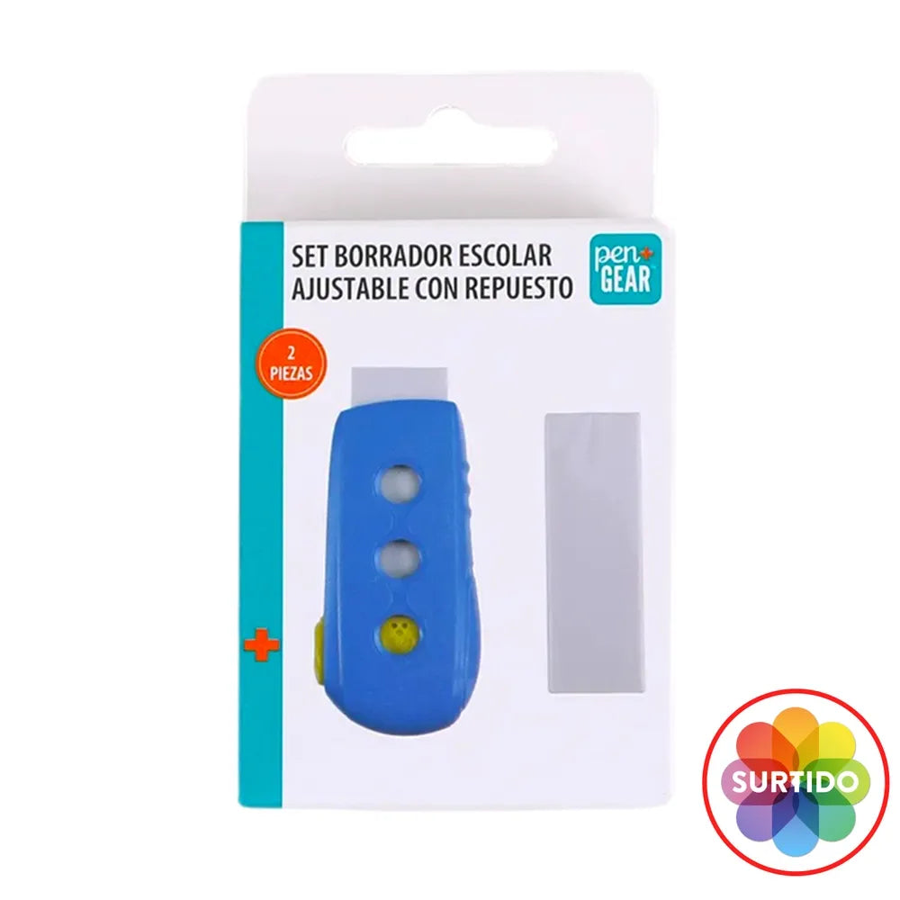 Borrador Pen Gear Ajustable Con Repuesto