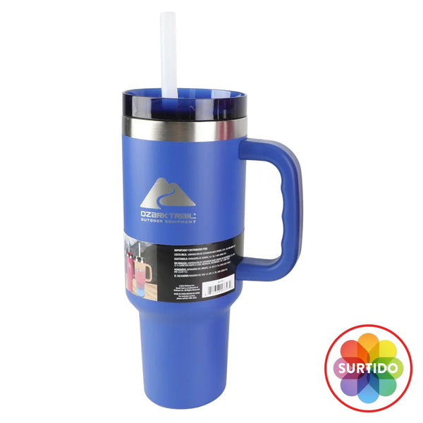 Botella Ozark Trail Insulada Acero Inoxidable Colores Surtidos - 40 Oz