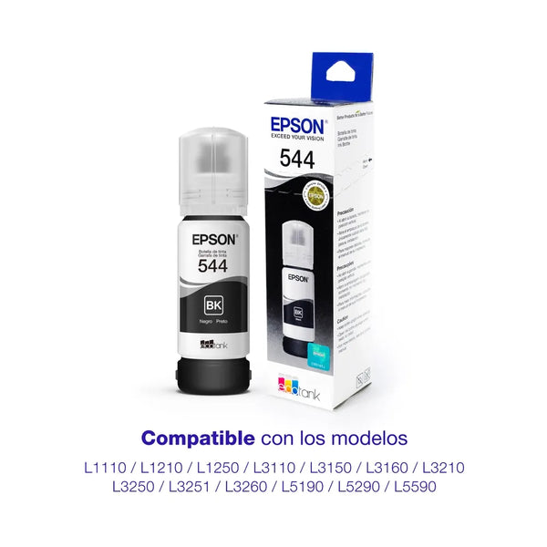 Botella Tinta Epson Color Negro T544120