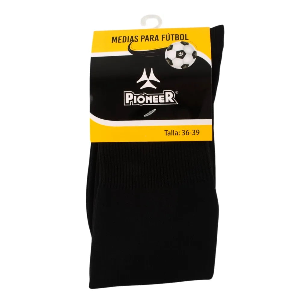 Calcetín Pioneer, Futbol Color Negro
