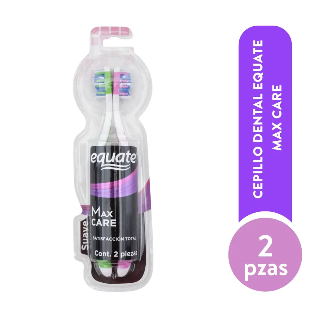 Cepillo Dental Equate Max Care 2ea