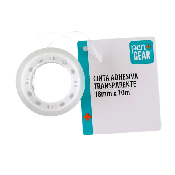 Cinta Pen Gear Adhesiva Transparente