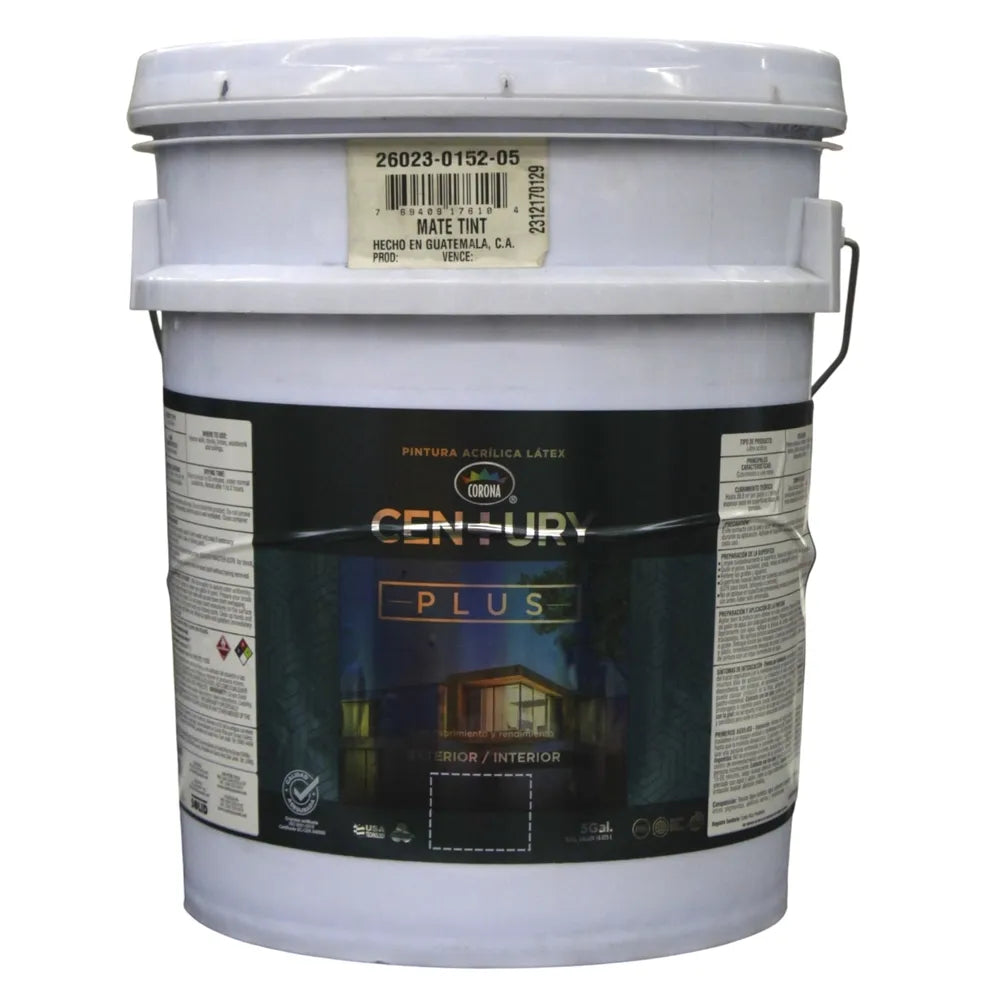 Cola Marca Century Plus Mate Tinte Cubeta
