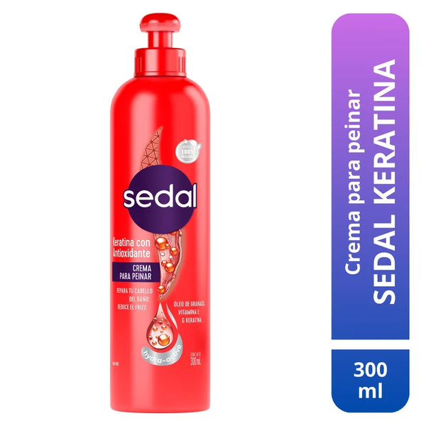 Crema Para Peinar Sedal Keratina - 300 Ml