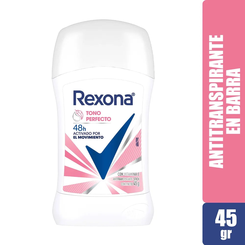 Desodorante Rexona Tono Perfecto En Barra - 45 G