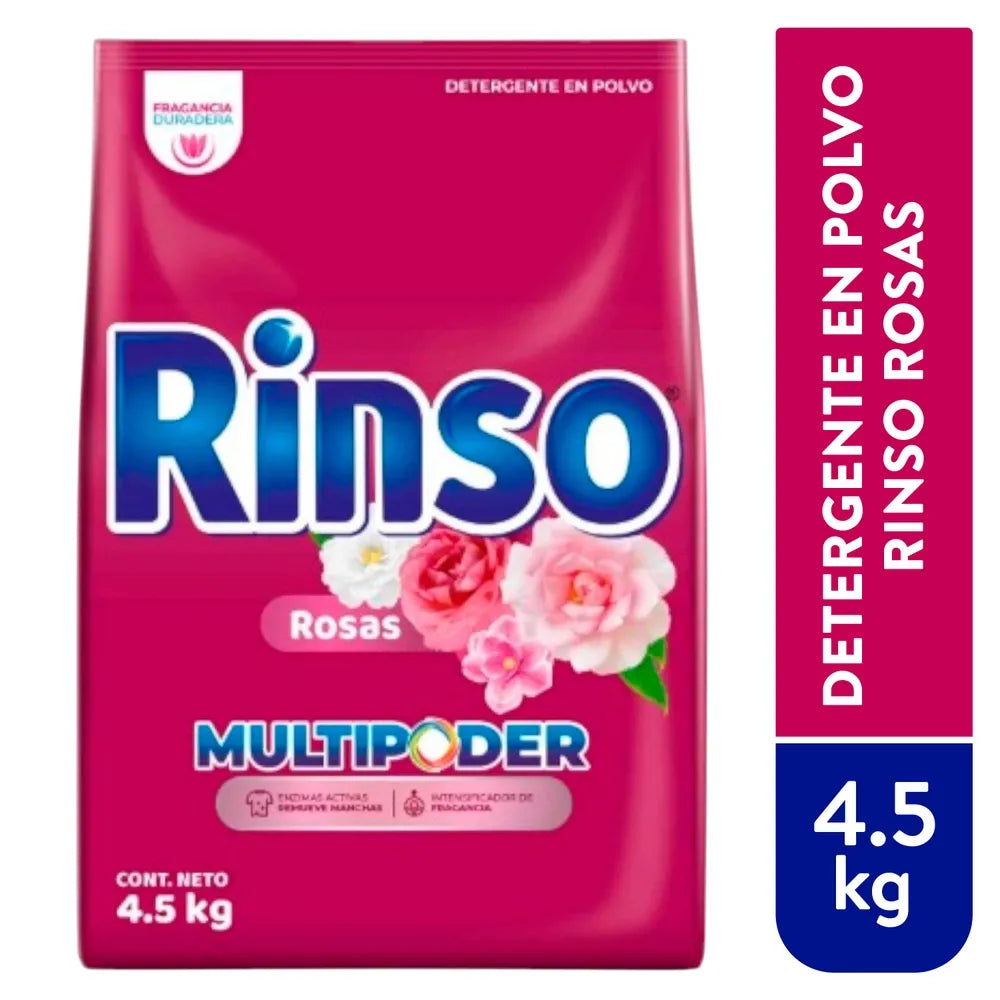 Det Polvo Rinso Rosas 4500g