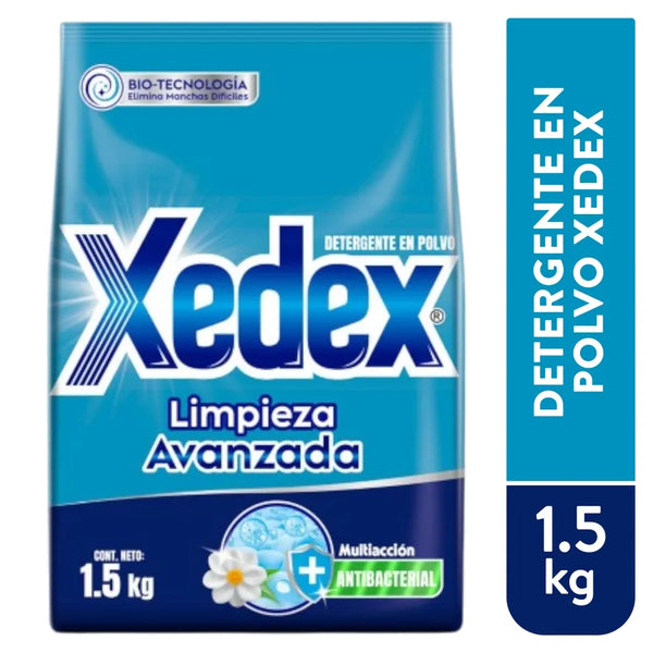 Deterg Polvo Xedex Antibac 1500g