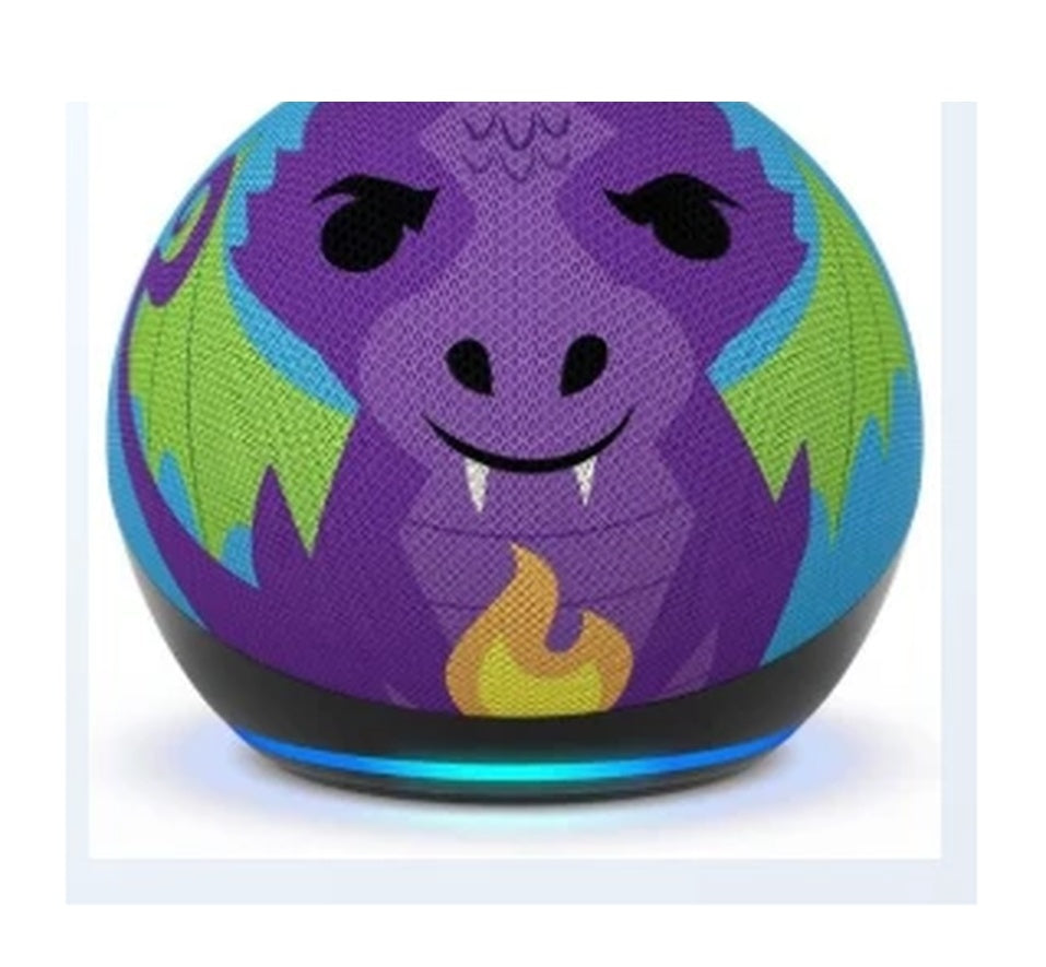 🔊 Parlante Inteligente Amazon Echo Dot Kids 5.ª Generación con Alexa — Dragón