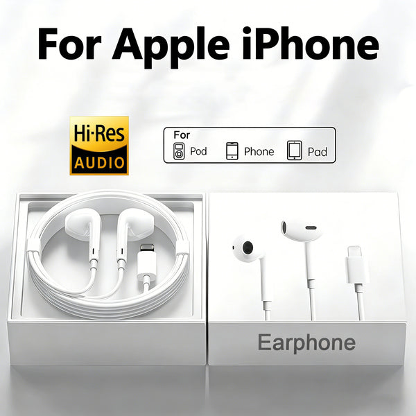 Earpods con Logo Lightning Entrada Directa