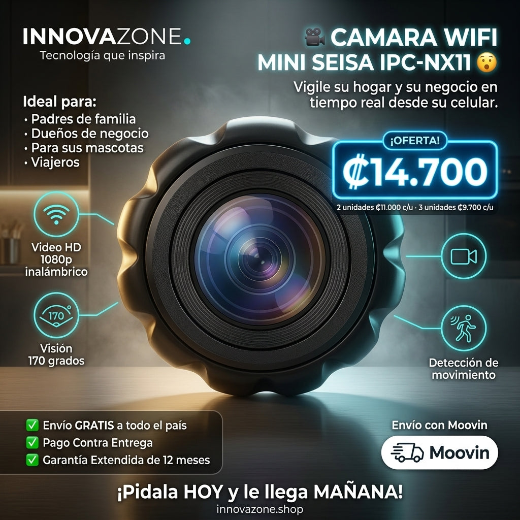 Cámara WiFi Mini SEISA IPC-NX11 - oferta