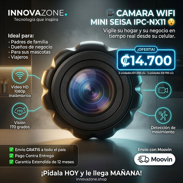 Cámara WiFi Mini SEISA IPC-NX11 - oferta