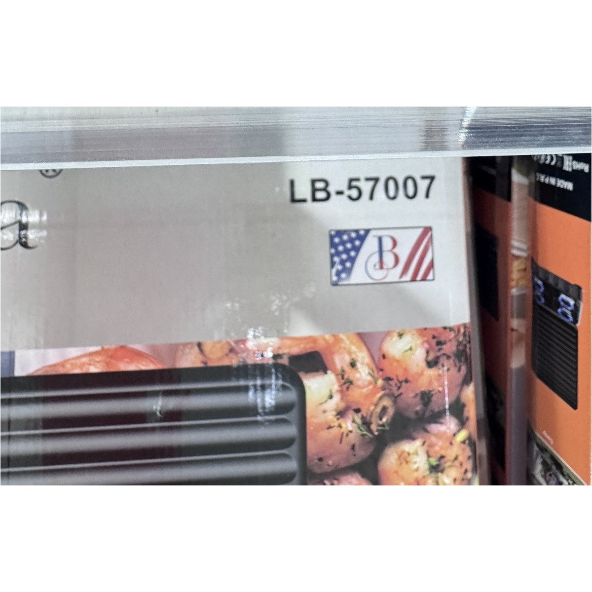 Estufa de Gas de Mesa LumaBella 4 Quemadores 8.8 KW Negra