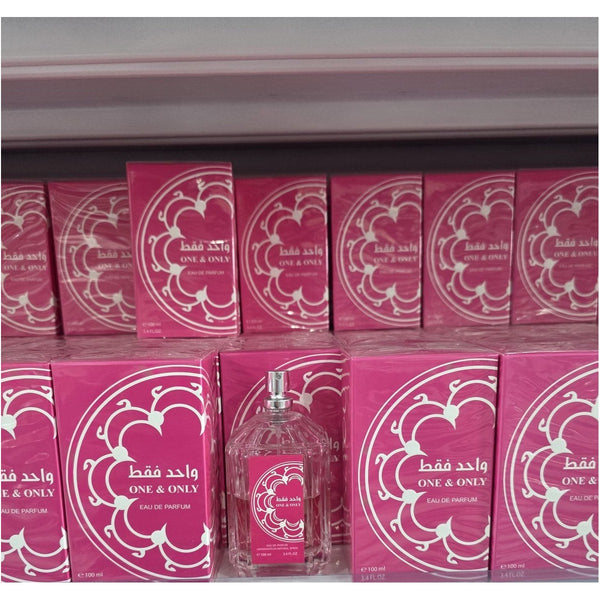 Perfume ONE & ONLY Eau de Parfum Natural Spray 100ml botella de vidrio tallado