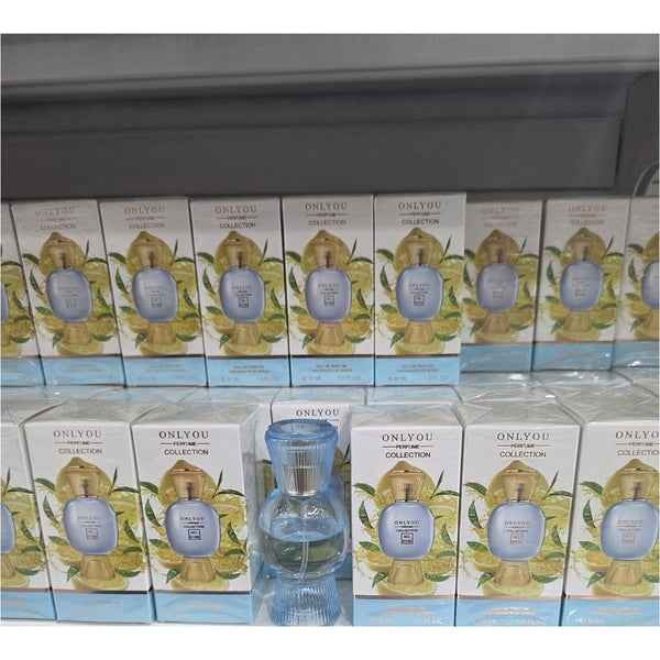 Perfume ONLYOU Collection No. 8108 Eau de Parfum Spray 30ml botella azul estriada