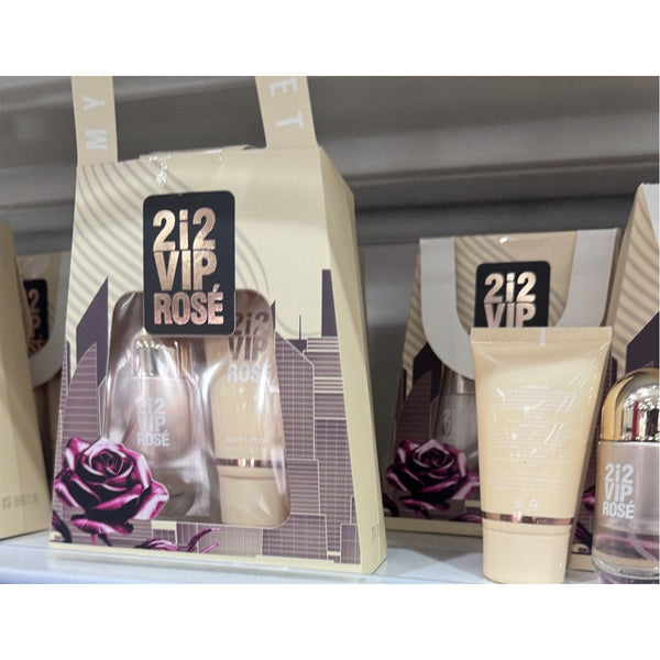 Perfume Set para Dama Eau de Parfum con Body Lotion 60ml Caja Beige