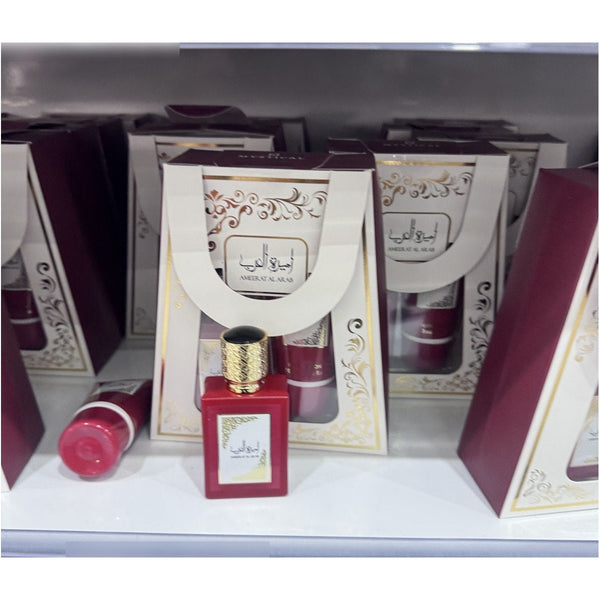 Perfume Set Árabe AMEERAT AL ARAB Eau de Parfum con Body Lotion