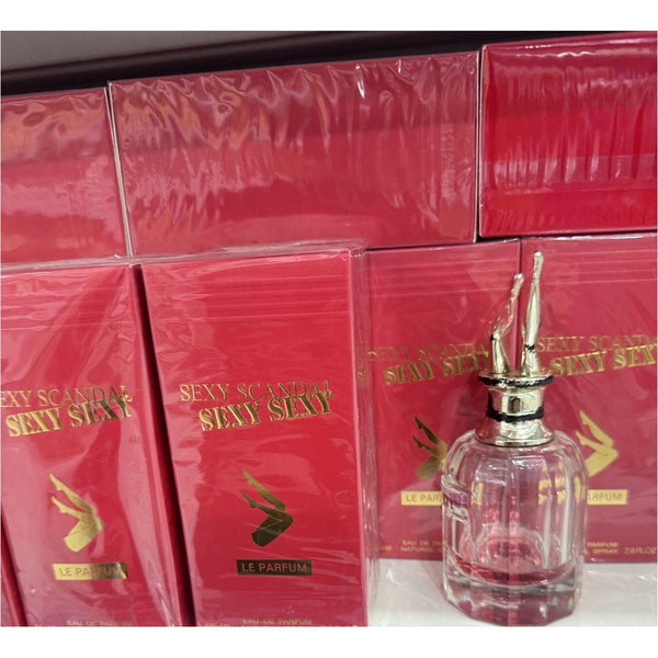 Perfume Sexy Scandal Le Parfum Eau de Parfum 85ml Frasco Rosado con Tapa Tipo Tacón