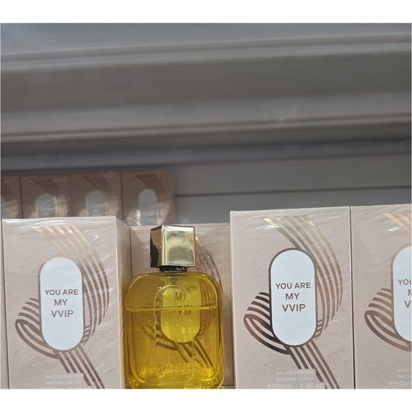 Perfume YOU ARE MY VVIP Cereline Eau de Parfum Natural Spray 100ml botella dorada