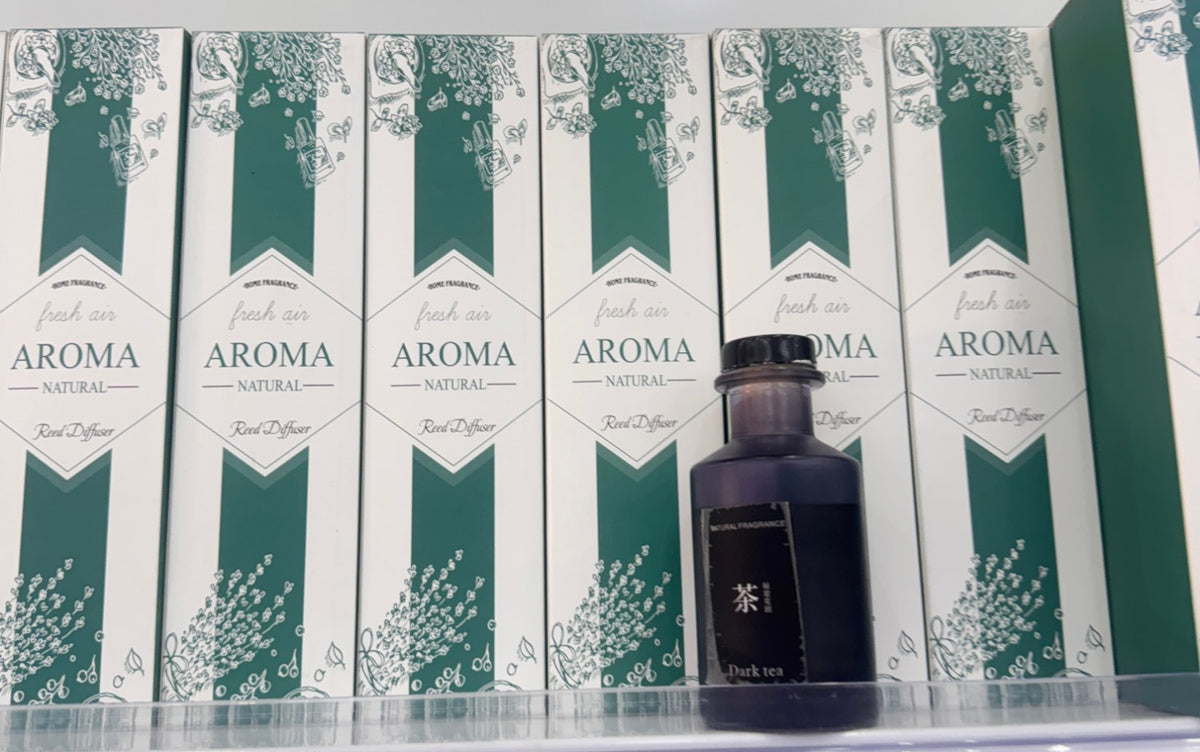🌿 Difusor Aromático de Varitas Fresh Air LB-19 · Dark Tea · Aroma Natural - foto real 1