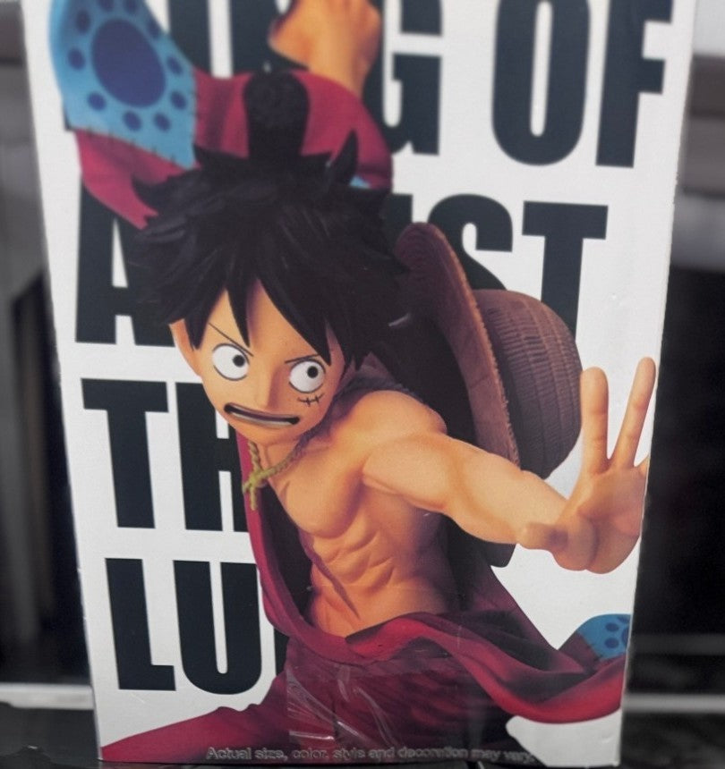 Figura King of Artist The Luffy · One Piece Wano Señalando - foto real 1