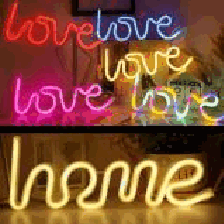 Adorno De Letras Love 1126-22 Y Home 1126-23