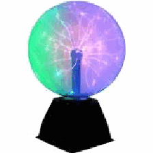 8 Lampara Plasma 3 Colores Sencible Al Tacto 8 Pulgadas
