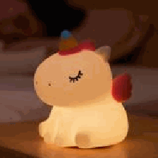 Lampara Unicornio 3 Toques
