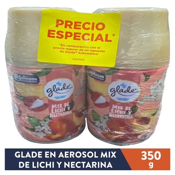 Glade Aspray 2pack Nectarine 350g