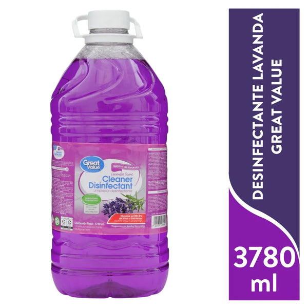 Great Value Desinfectante Lavanda 3780ml