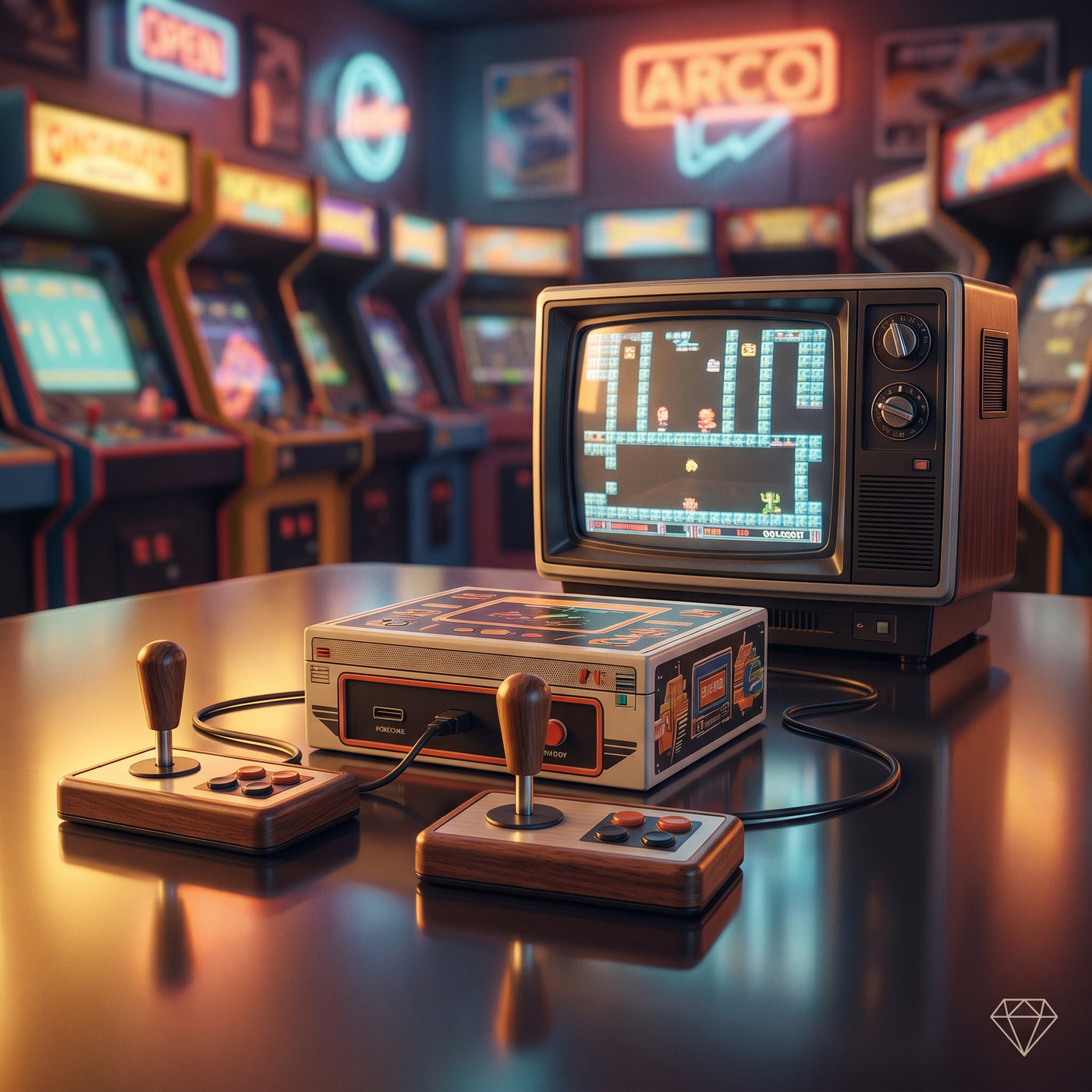 Consola Arcade Doble Jugador