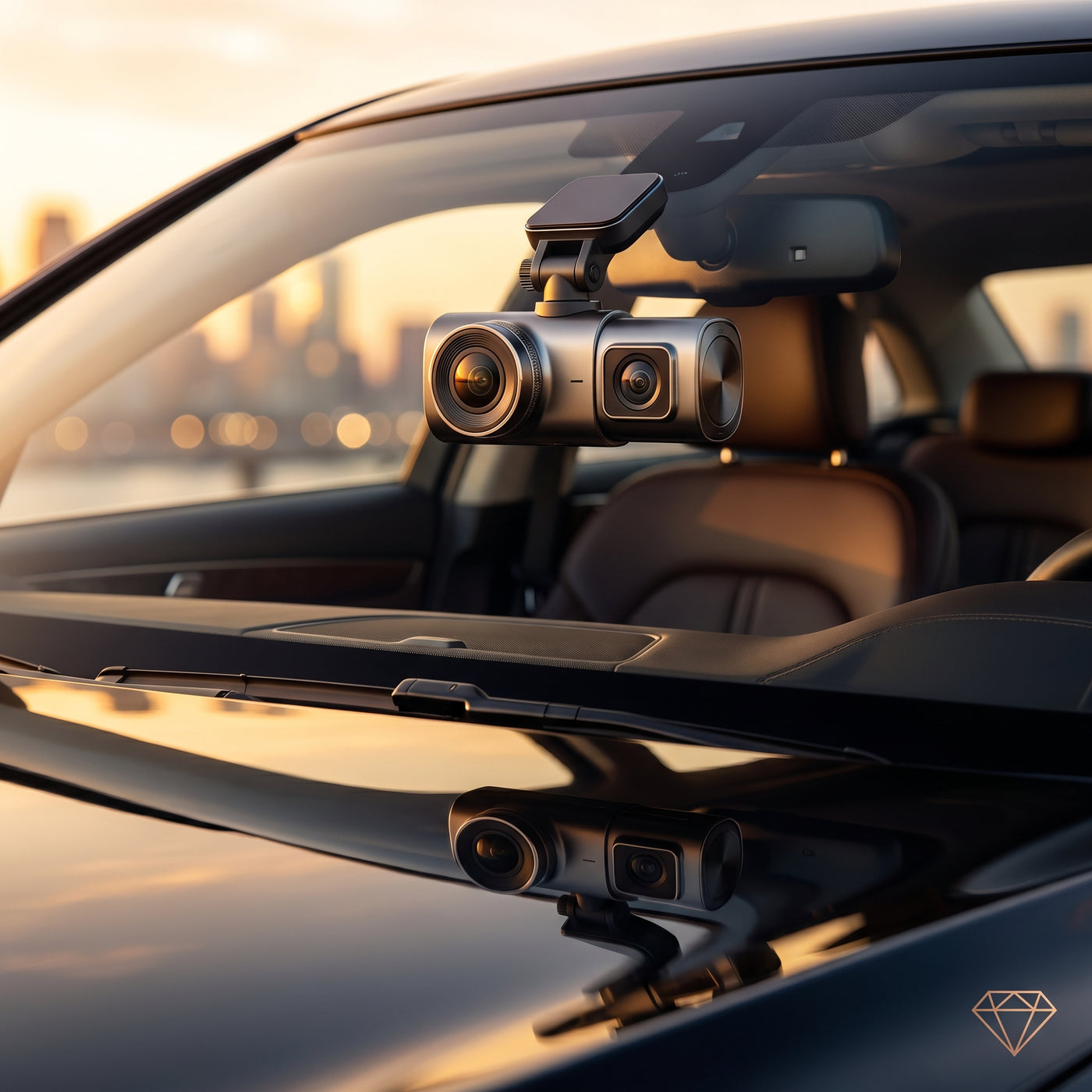 Camara para Carro Doble K4