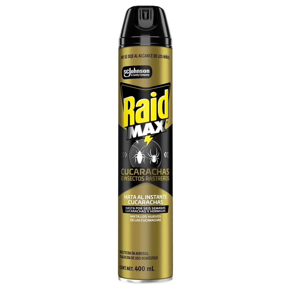 Insecticida Raid Max Aerosol - 400ml