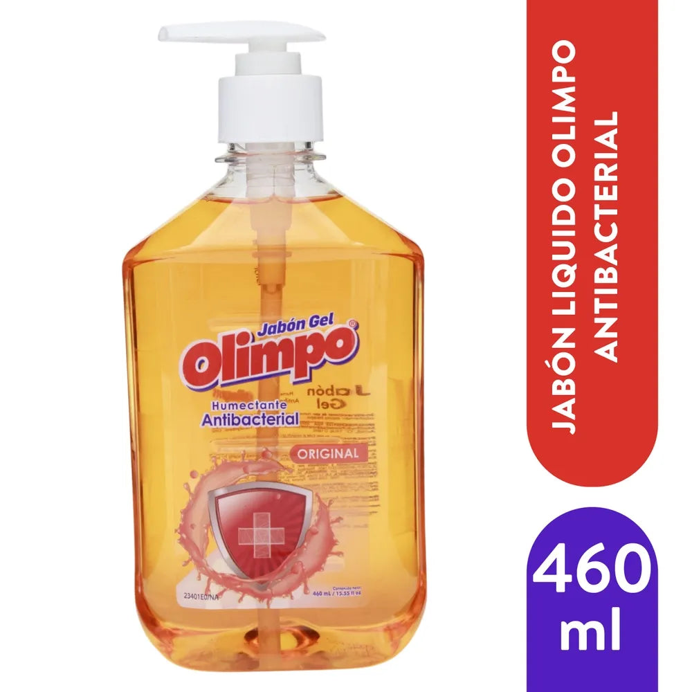 Jabón Líquido Olimpo Antibacterial - 460 Ml