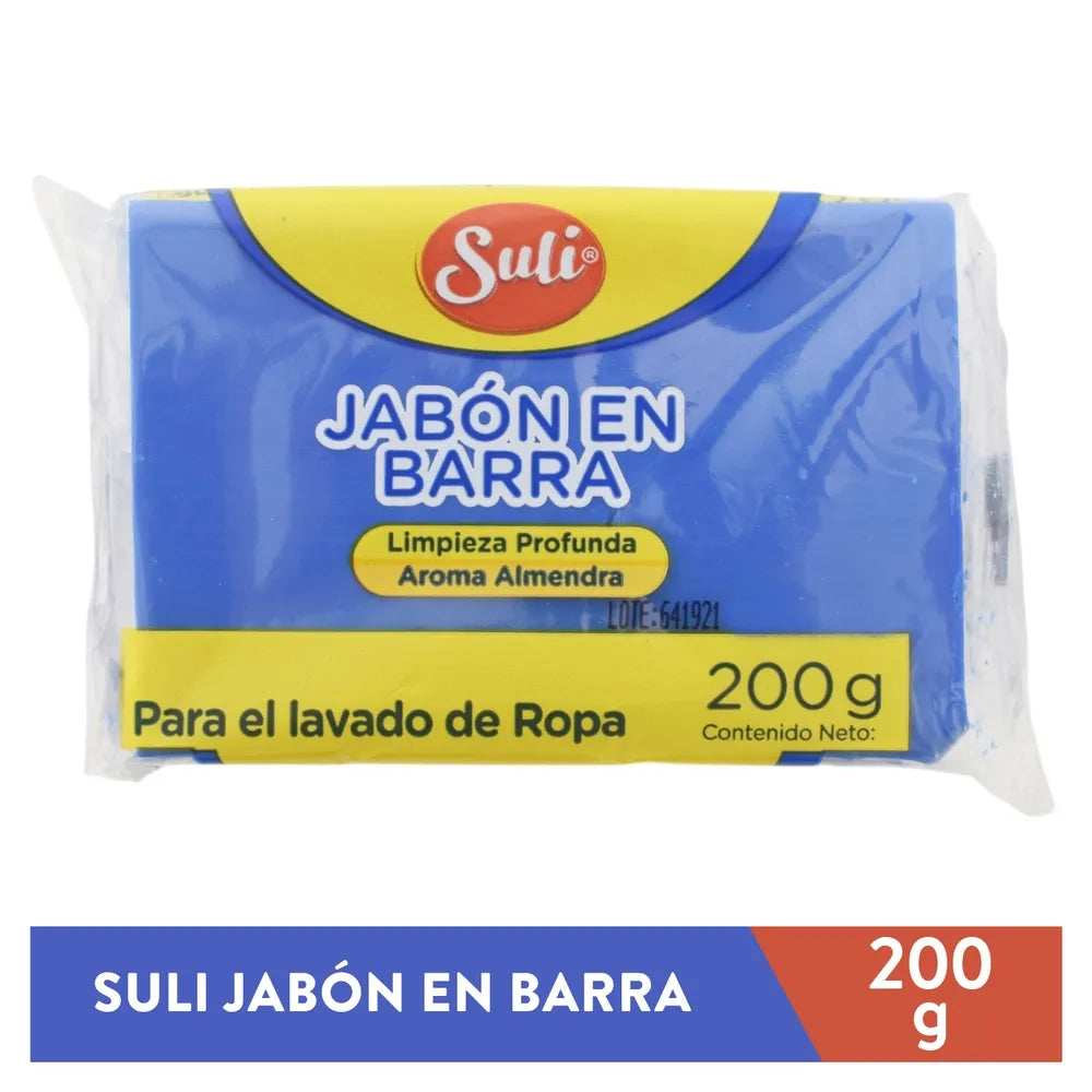 Jabón Supermax Azul En Barra - 200 G
