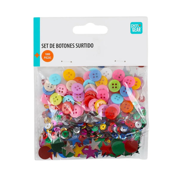 Kit Decoración Pen Gear Surtido - 1000 Pzas